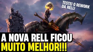 DEPOIS DE ANOS A RIOT FINALMENTE CONSEGUIU ARRUMAR A RELL TESTEI O NOVO REWORK MIDSCOPE DA CAMPEÃ [upl. by Nirtiak]