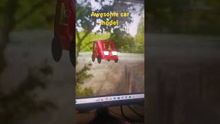 AWS car model in blender 3d [upl. by Eenahs]