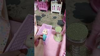 beautiful Barbie doll and beautiful Barbie house reels shorts youtubeshortsbarbiebedroom [upl. by Aner]