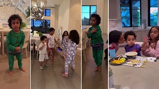 Kim Kardashians Son Psalm West Shows off His Dance Routine to quotBye Bye Byequot VIDEO [upl. by Reinhardt]