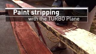 Arbortech TURBO Plane  Paint Stripping [upl. by Cicely428]