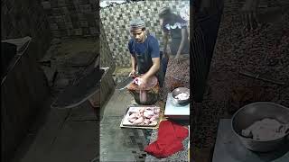 Chicken cutting with knife  Chicken knife online  chicken cutting reels meatwala chickencuttin [upl. by Elysia]