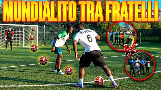 MUNDIALITO EPICO CON I MIE 7 FRATELLI Chi avrà vinto  🏆⚽️ [upl. by Crispen410]