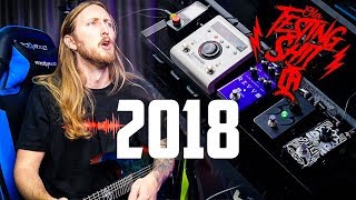 ULTIMATE METAL PEDAL BOARD 2018  My top pedals of 2018 [upl. by Kyre]