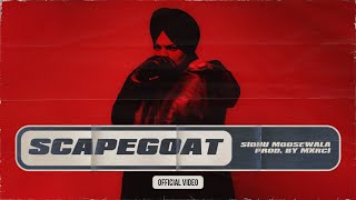 SCAPEGOAT  Sidhu Moose Wala  Official Audio  Mxrci  New Song 2022 [upl. by Perdita]