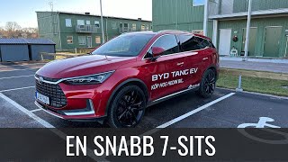 BYD Tang EV  Provkörning  Guiden om elbil [upl. by Ivor]