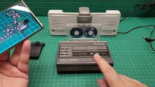 Sony WMF59 Portable stereo cassette player Walkman review  inside look  review [upl. by Kippar822]