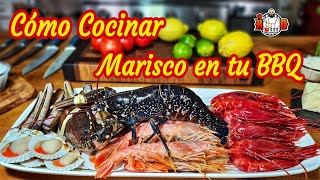 Como Cocinar Marisco en tu Parrilla o BBQ RDGrillmaster [upl. by Hoffman]