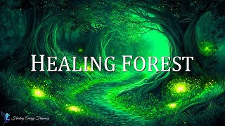 HEALING FOREST AMBIENCE  396Hz  852Hz  Release Negative Emotions and Elevate Spiritual Awareness [upl. by Sanfred]