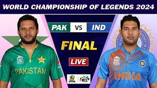 PAKISTAN vs INDIA FINAL MATCH LIVE COMMENTARY  PAK vs IND LIVE  WCL 2024  IND VS PAK  PAK 7 OV [upl. by Llennehc]