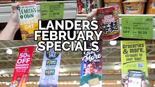 Landers Superstore February Specials Price Tour and Grocery Shopping [upl. by Eloisa346]