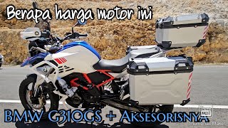 Berapa harga motor BMW G310GS  aksesorisnya [upl. by Aikemet49]