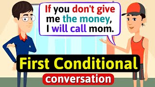 First Conditional  English Conversation Practice  Improve Speaking Skills [upl. by Alfy]