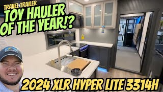 2024 Toy Hauler of the Year 2024 XLR Hyper Lite 3314H [upl. by Kcod]