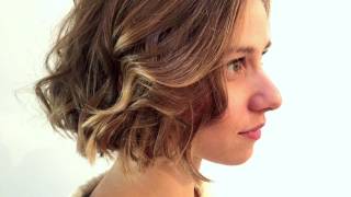 Bob haircut 2017 with short nape gbh design [upl. by Rufena]