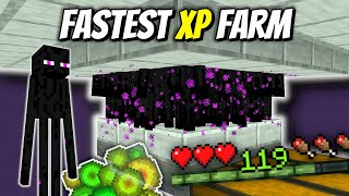 Enderman XP Farm  Minecraft 121 Tutorial [upl. by Oer486]