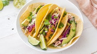 Baked Fish Tacos [upl. by Nuajed]