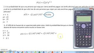 Probabilidad binomial [upl. by Seadon871]