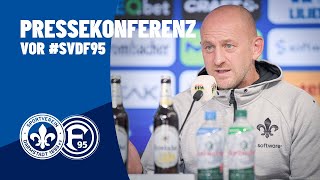 Darmstadt 98  Pressekonferenz vor SVDF95 [upl. by Frazier]