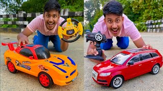 Remote control car Unboxing  Gadi Wala Carton rccar rctractor remotecontroltoys [upl. by Hcardahs]