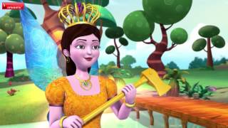 The Truthful Woodcutter  Bengali Stories for Kids  Infobells [upl. by Anwahsiek]