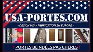 Porte blindee avec serrure multipoint acier metallique [upl. by Dody]