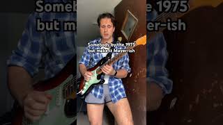 Somebody Else  The 1975 guitarsolo johnmayer Fender mattyhealy the1975 guitar guitarcover [upl. by Jacquenetta]