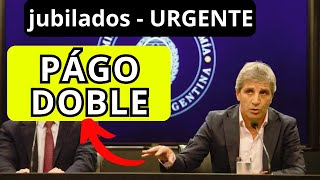 Urgente❗ PAGO DE DOBLE BONO confirmado para los JUBILADOS Y PENSIONADOS de la anses [upl. by Ahsertal94]