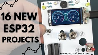 Try these 16 Brilliant ESP32 projects [upl. by Mosra815]