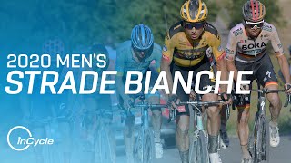 Strade Bianche  Men’s Highlights  inCycle [upl. by Mcguire]