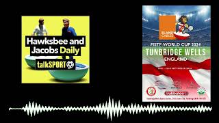 Jonathan Beales Talk to Hawsbee and Jacobs on TalkSport about the Subbuteo FISFT World Cup 18924 [upl. by Donelle]