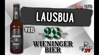 Lausbua von Privatbrauerei MC Wieninger  Craft Bier Verkostung 1370 [upl. by Kciwdahc6]