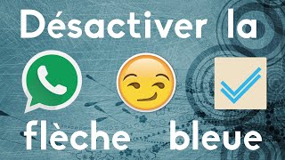 TUTO Désactiver la Confirmation de Lecture WhatsApp  Android amp iOS [upl. by Silbahc]