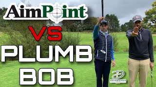 PUTTING  AIMPOINT v PLUMB BOB [upl. by Je831]