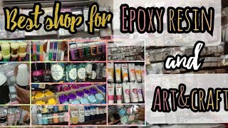 தமிழில் Best store for epoxy resin amp art and crafts offline shopping  Mariyo crafty tamil [upl. by Kampmann]