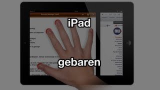 iPad gebaren VideoByte  iPad [upl. by Nireil]