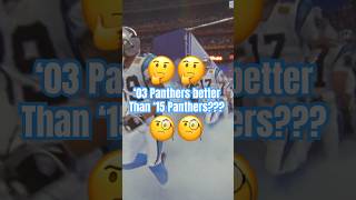 03 Panthers over the 15 Panthers 🤔🤔🤔 [upl. by Clementia]