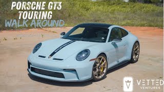 2023 Meissen Blue Porsche GT3 Toruing WALK AROUND [upl. by Tarrsus]