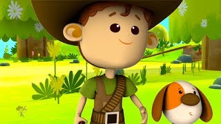 Were Going on a Lion Hunt  Nursery Rhymes  Kids Songs  Baby Rhyme [upl. by Ydiarf]