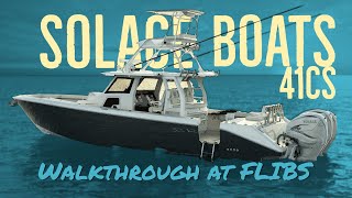 Solace Boats 41CS  Walkthrough [upl. by Seedman]