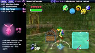 Legend of Zelda Majoras Mask Walkthrough 03 34 quotWoodfall Temple Gekko to the Endquot [upl. by Philipson]