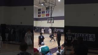 Middle School basketball Highlights Khedric Bell 8th grade [upl. by Halludba]