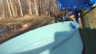 Maple Tapper Maple Sap Dripping Slow Motion  Mesmerizing [upl. by Haliak]