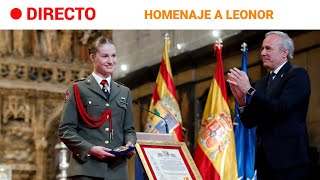 LEONOR La PRINCESA de ASTURIAS recibe la MEDALLA de ARAGÓN  RTVE Noticias [upl. by Yendor]