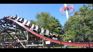 Twisted Timbers  Kings Dominion OffRide Footage [upl. by Eixel544]