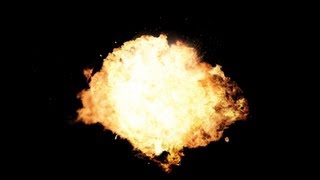 big fire explosion  black and green background  green screen effects  free use [upl. by Adnahsal]