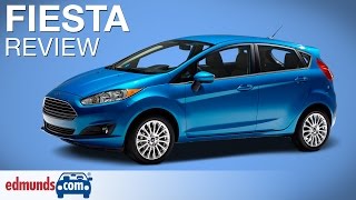 2015 Ford Fiesta Review  Edmundscom [upl. by Reilamag448]