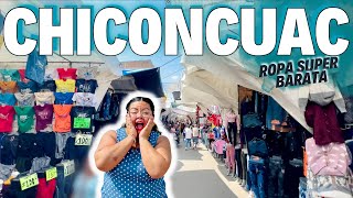 🔴 Así es tianguis ROPA CHICONCUAC🔥 Ideal para NEGOCIO ‼ BARATA y de calidad 😱 Precios ✅ Tips REALES [upl. by Nho]