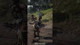 RDR2 Sadie with the assist💥 reddeadredemption shorts [upl. by Zanas]