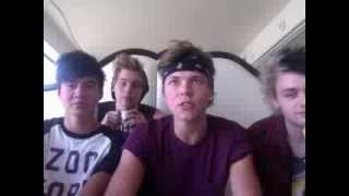 5 Seconds of Summer 5SOS twitcam 18012014 [upl. by Marian]